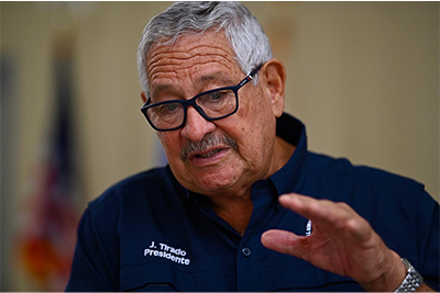 JOSE TIRADO, PRESIDENTE SINDICATO DE BOMBEROS
