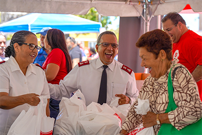 The Salvation Army por estos 63 a-os ha ofrecido servicios ininterrumpidos a todas las Comunidades en Puerto Rico