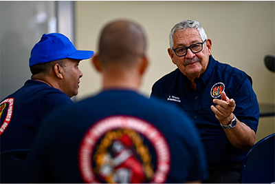 JOSE TIRADO, PRES. SINDICATO DE BOMBEROS DE PR