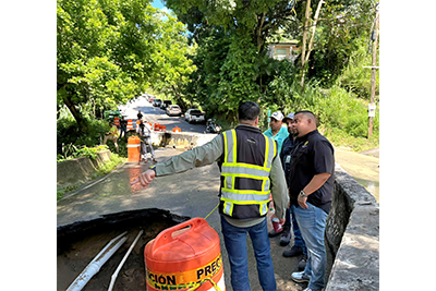 Representante Joe “Joito” Colón anunció inicio de trabajos de reparación en la Carretera 111 en Utuado.