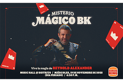 Vive la magia del Misterio Mágico BK con Reynold Alexander